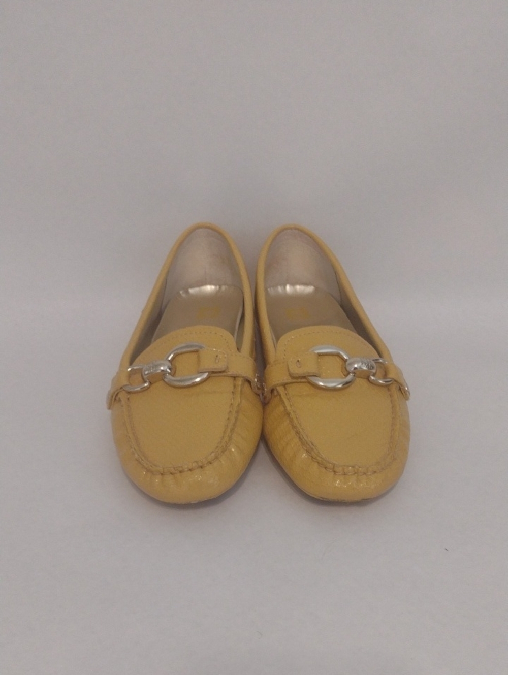 Anne Klein Women's Yellow Loafers (J816)